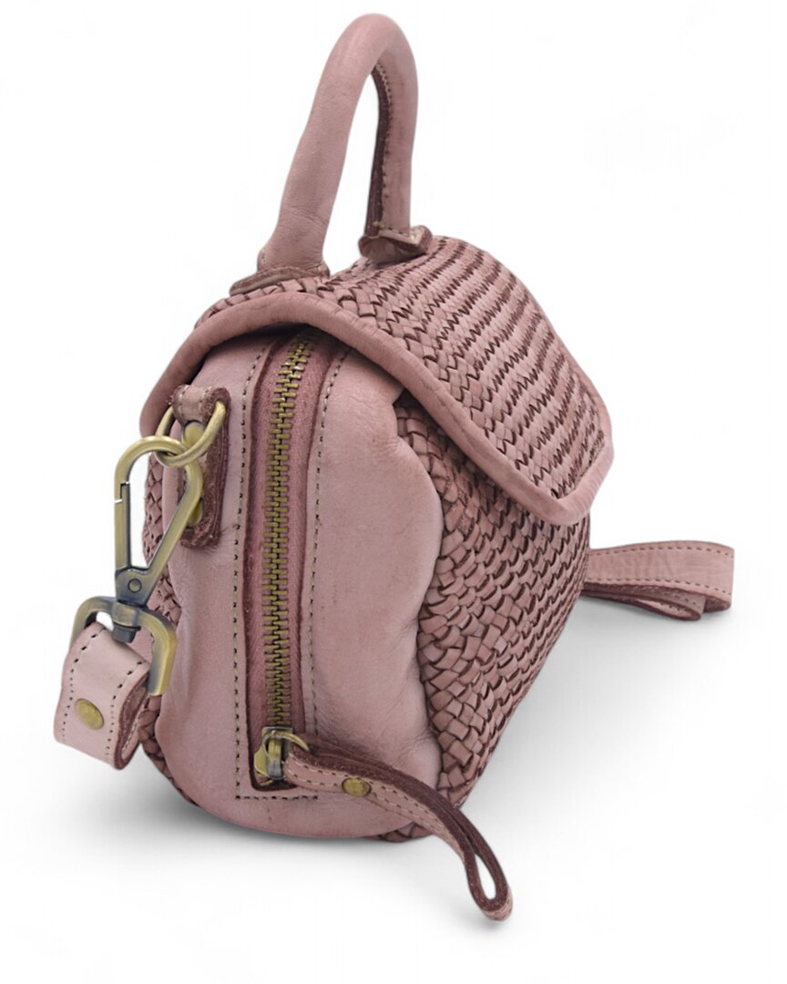 Bolsa Nova | Unisex | Leather Lily Mini Bag | DUSTY PINK