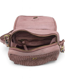 Bolsa Nova | Unisex | Leather Lily Mini Bag | DUSTY PINK
