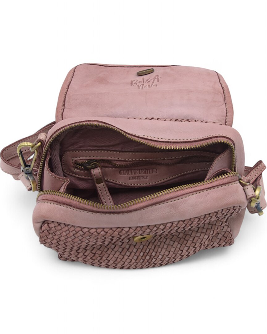 Bolsa Nova | Unisex | Leather Lily Mini Bag | DUSTY PINK