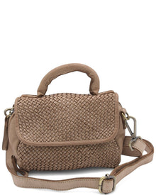 Bolsa Nova | Unisex | Leather Lily Mini Bag | Taupe