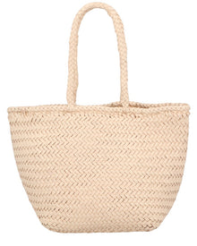 Dragon Diffusion | Womens | Grace Small Leather Tote | Beige