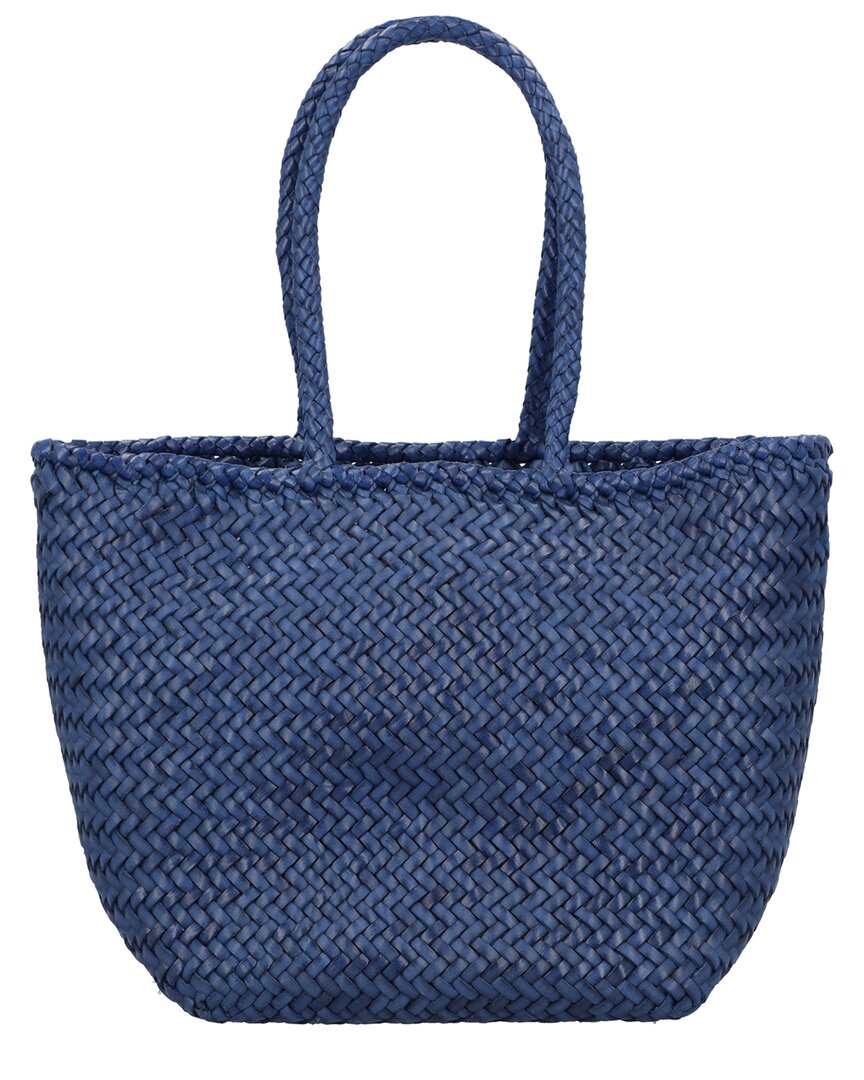 Dragon Diffusion | Womens | Grace Small Leather Tote | Blue