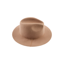Sandy Wool Felt Fedora | Camel