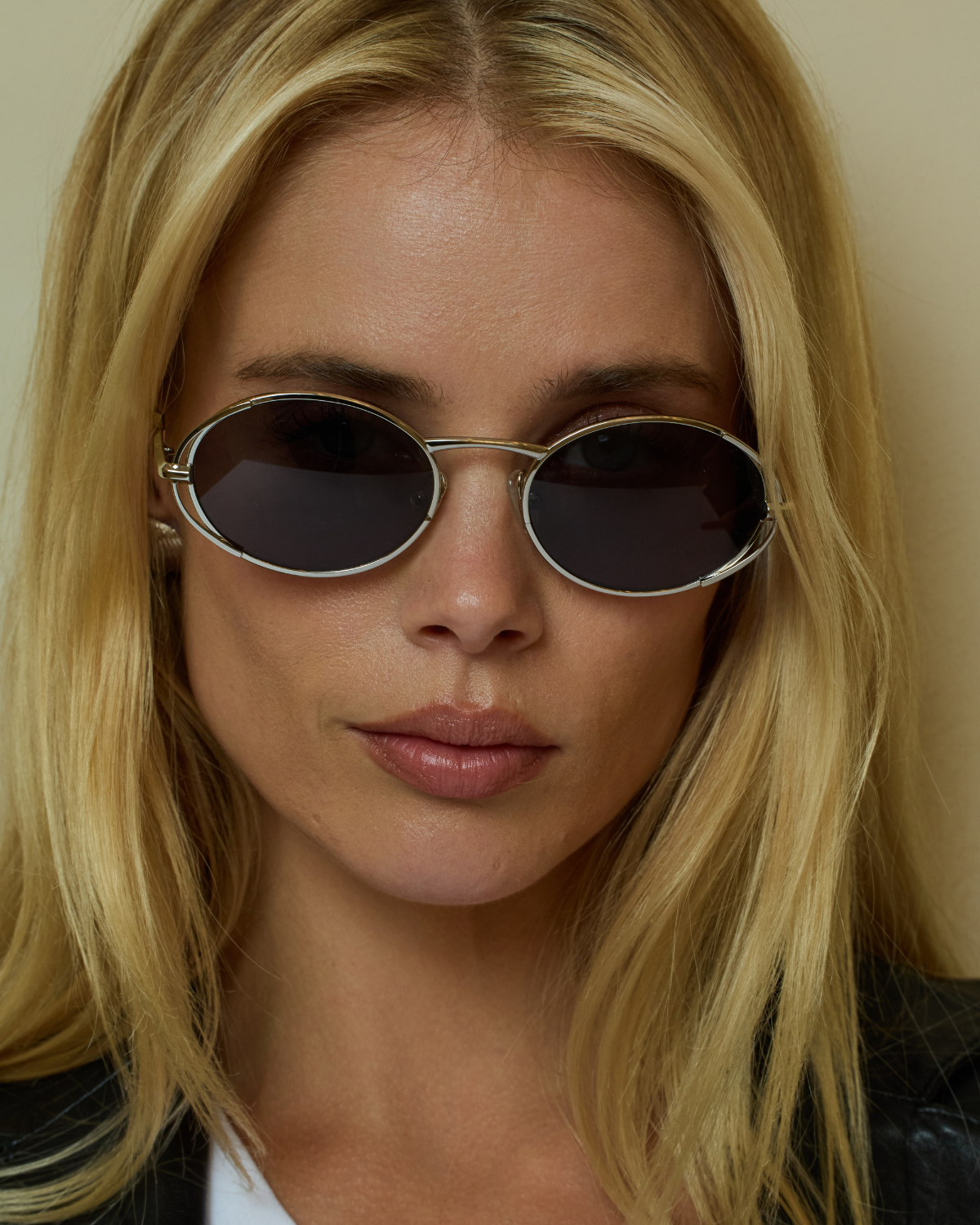 St. Tropez Sunglasses | Silver | Smokey Grey Lens