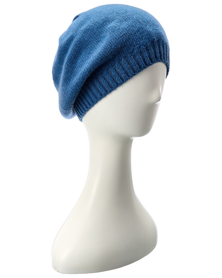 Portolano | Unisex | Cashmere Beret | Blue