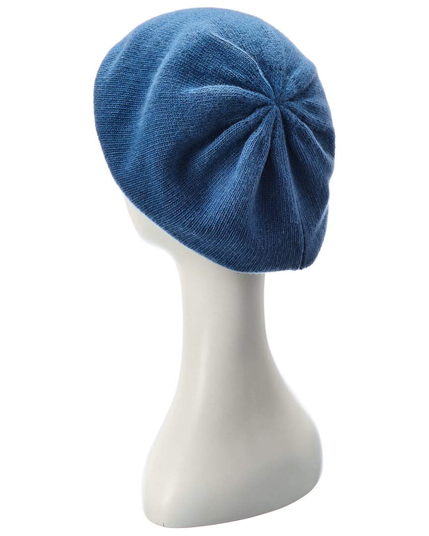 Portolano | Unisex | Cashmere Beret | Blue