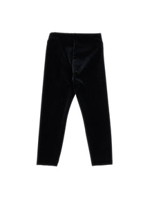 Girls | Chenille Leggings | Black