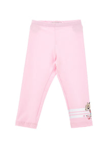Girls | Minnie Organic Cotton Leggings | FairyTale Pink