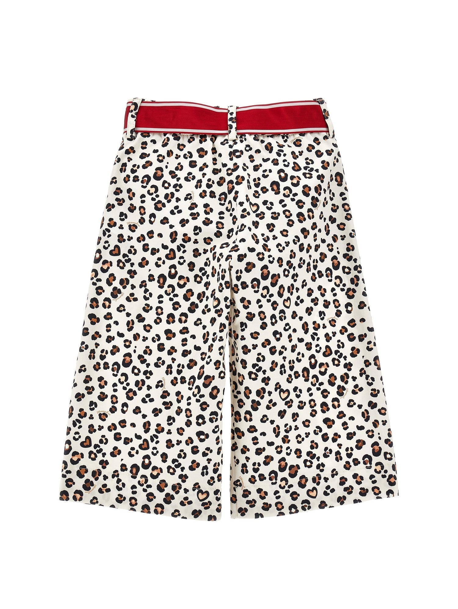 Girls | Gabardine Animalier Trousers | Leopard Print