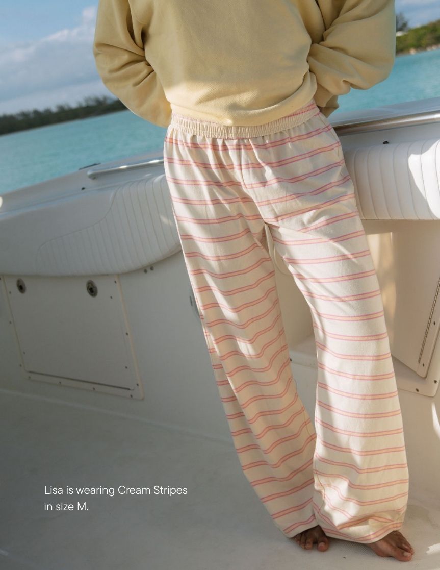 cream stripe