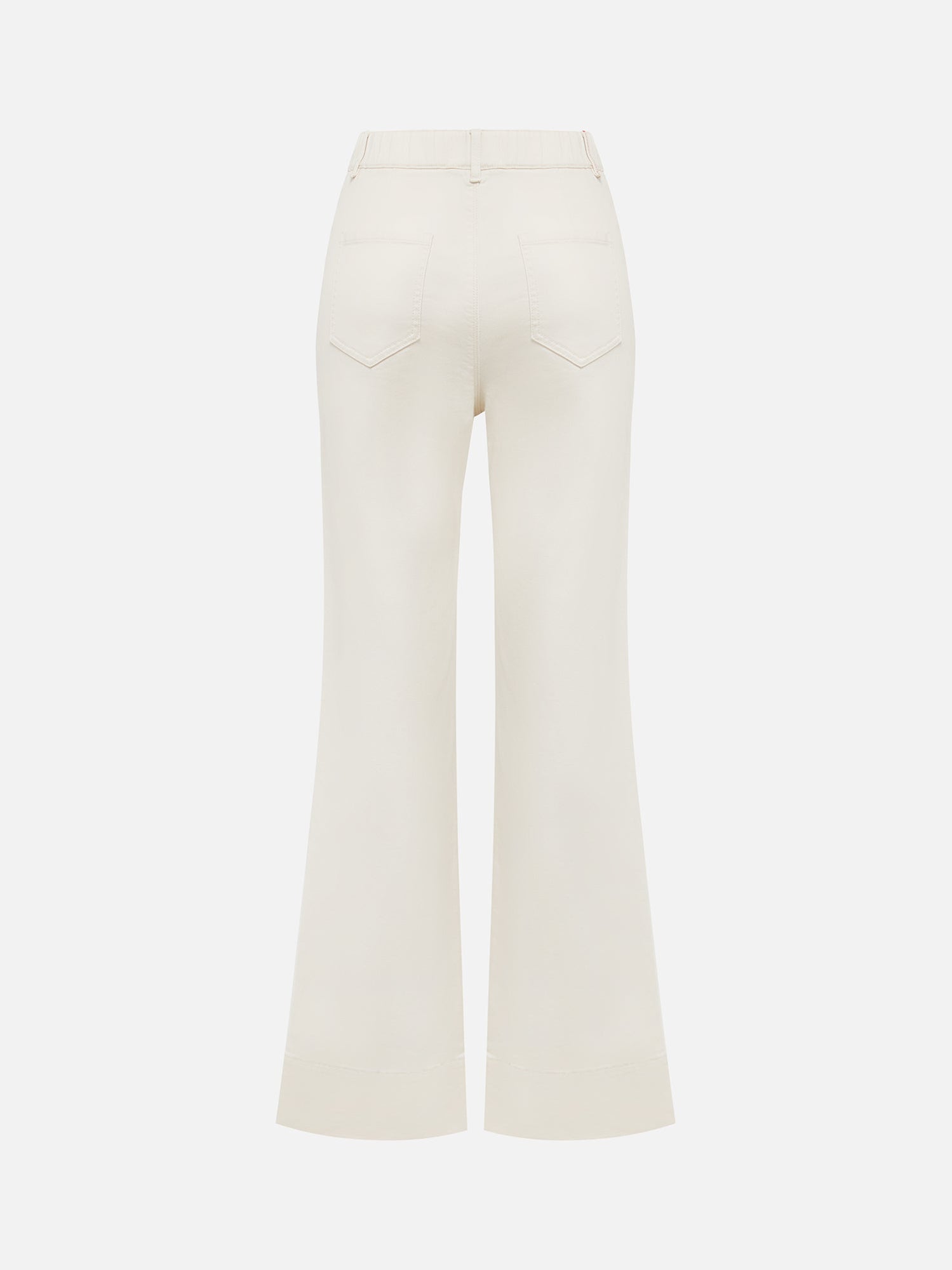 Long-staple Cotton Slim Fit Jeans | Beige