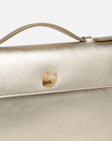 Cassandra Clutch | Gold Brushed