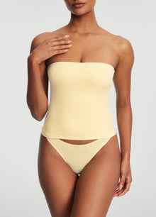 Seamless Full-Length Tube Top | Lemon Meringue
