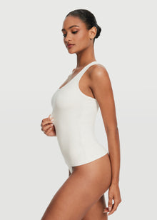 Racerback Tank Top | White