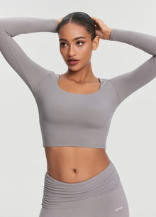 Soft Seamless Lounge Pants | Cool Gray