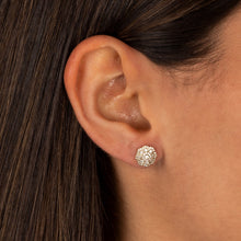 Diamond Fancy Flower Stud Earring 14K - Adina's Jewels