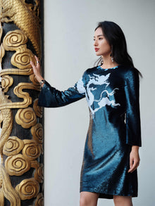 Elegant Dress | Blue