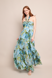 Piana Maxi Dress | Wisteria Light Blue