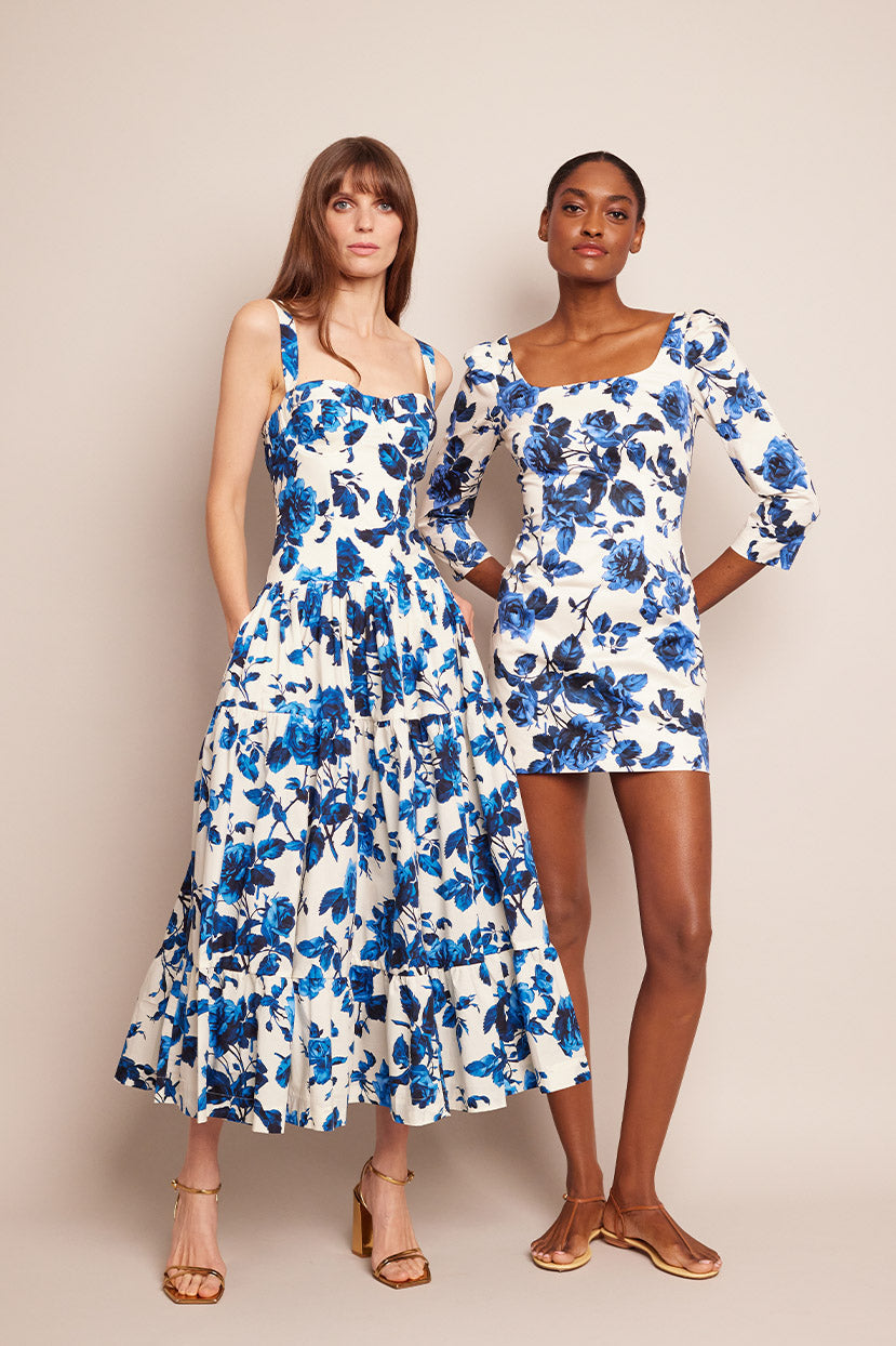 Belinda Dress | Altha Flora Stone