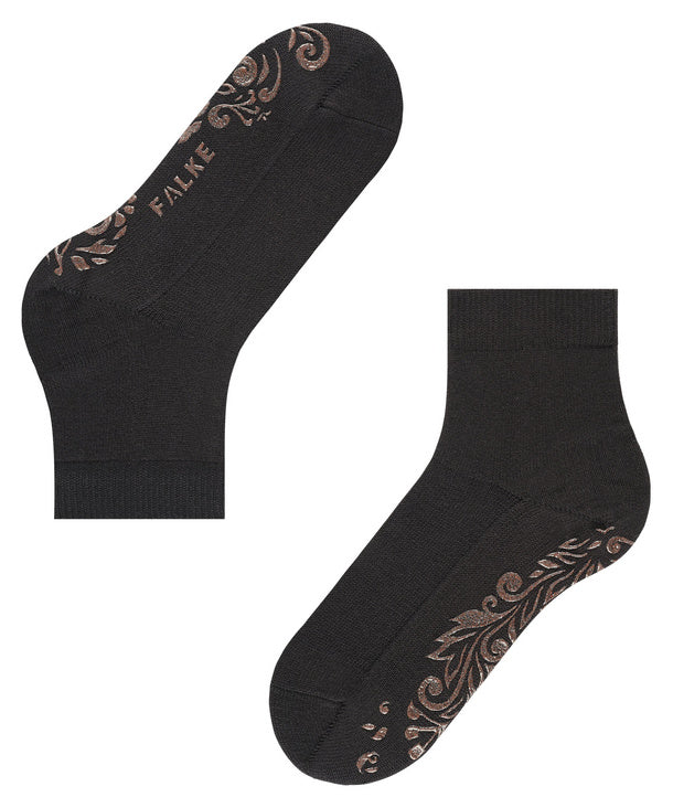 Womens | Light Cuddle Pads Short Socks | Black
