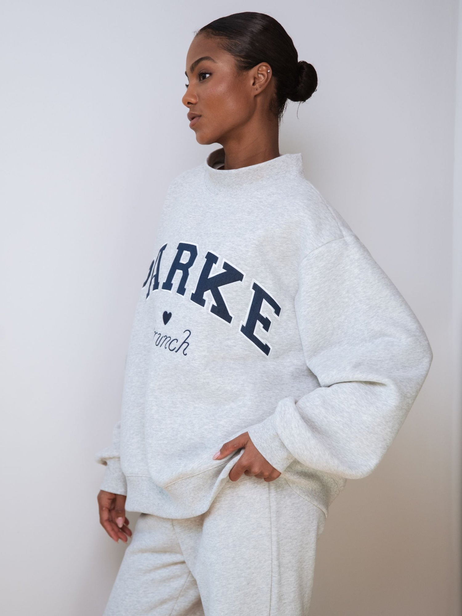 Parke Varsity Mockneck | Classic Grey/Vintage