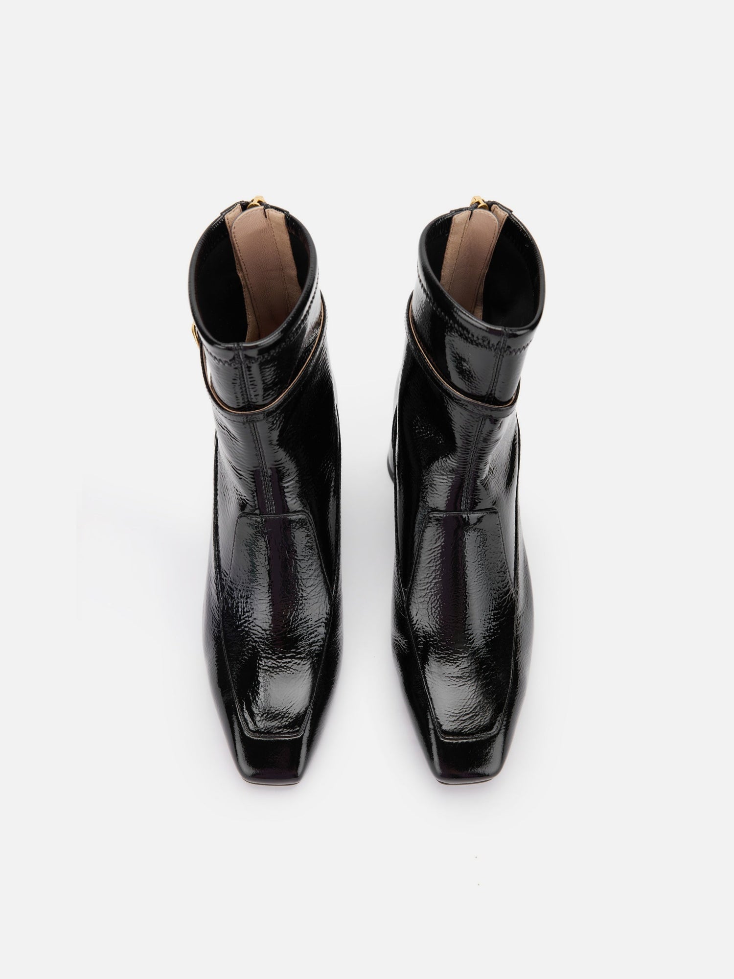 Ankle Heel Boots | Black