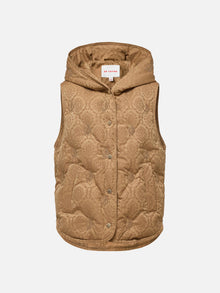 Puffer Vest | Camel