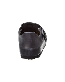 Birkenstock | Womens | London Oiled Leather Clog | Black