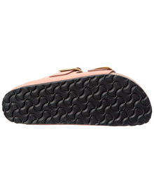 Birkenstock | Womens | Arizona Big Buckle Narrow Leather Sandal | Pink
