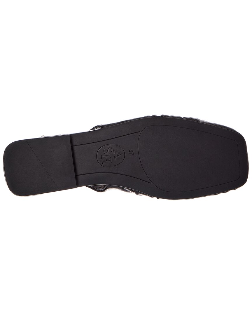 Ash | Womens | Bibi Leather Slingback | Black