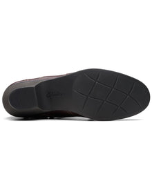Clarks | Womens | Emily2 Opal Leather Bootie | Brown