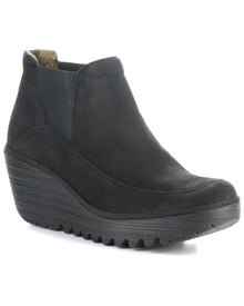 FLY London | Womens | Yofi Suede Boot | Black
