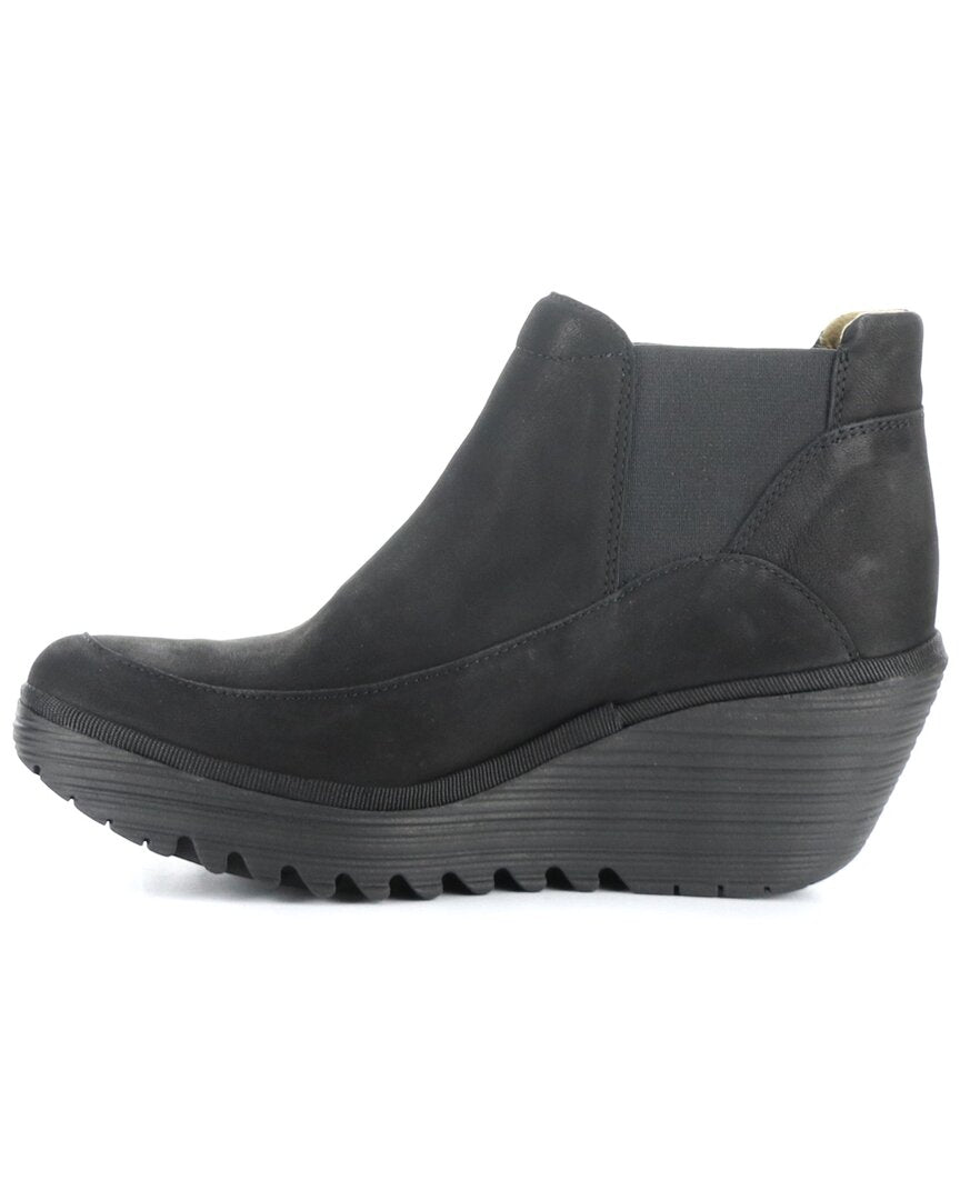 FLY London | Womens | Yofi Suede Boot | Black