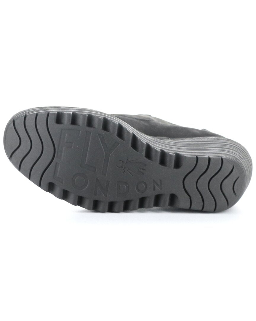 FLY London | Womens | Yofi Suede Boot | Black