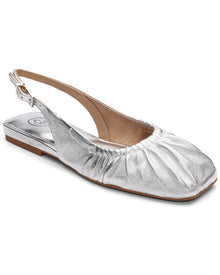 Ash | Womens | Bibi Leather Slingback | Silver
