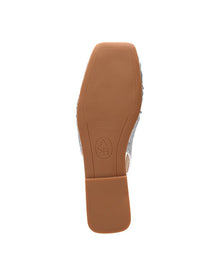 Ash | Womens | Bibi Leather Slingback | Silver