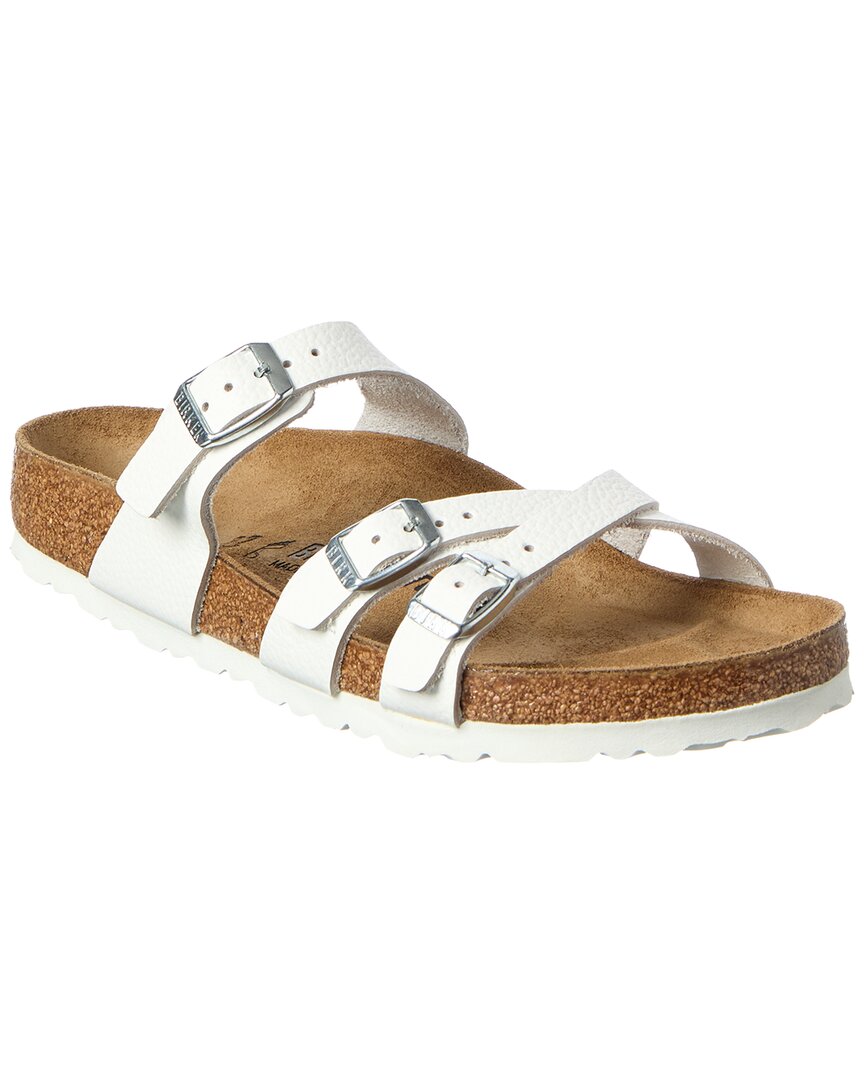 Birkenstock | Womens | Franca Natural Leather Sandal | White