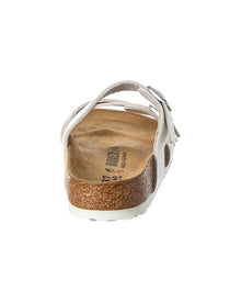 Birkenstock | Womens | Franca Natural Leather Sandal | White