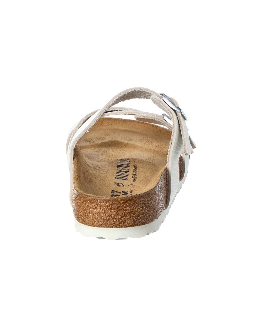 Birkenstock | Womens | Franca Natural Leather Sandal | White