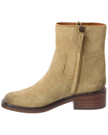 Franco Sarto | Womens | L-Gillian Suede Bootie | Green