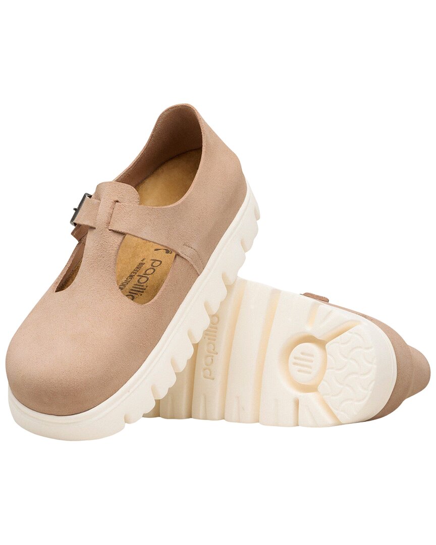 Birkenstock | Womens | Paris Chunky suede Sandal | Brown