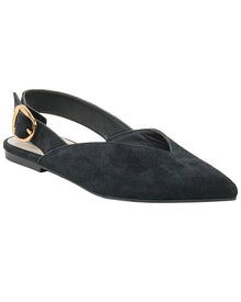 Dolce Vita | Womens | Genny Suede Flat | Black