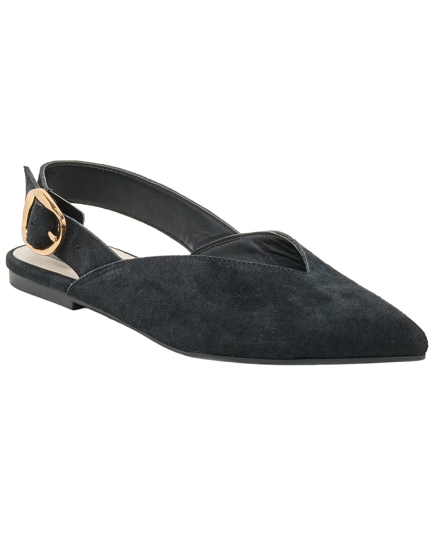 Dolce Vita | Womens | Genny Suede Flat | Black