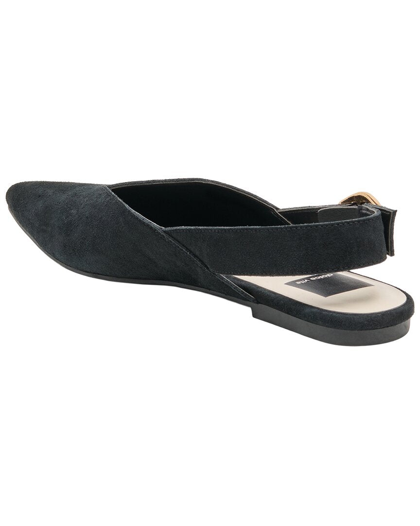 Dolce Vita | Womens | Genny Suede Flat | Black