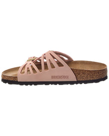 Birkenstock | Womens | Granada Strappy Leather Sandal | Pink