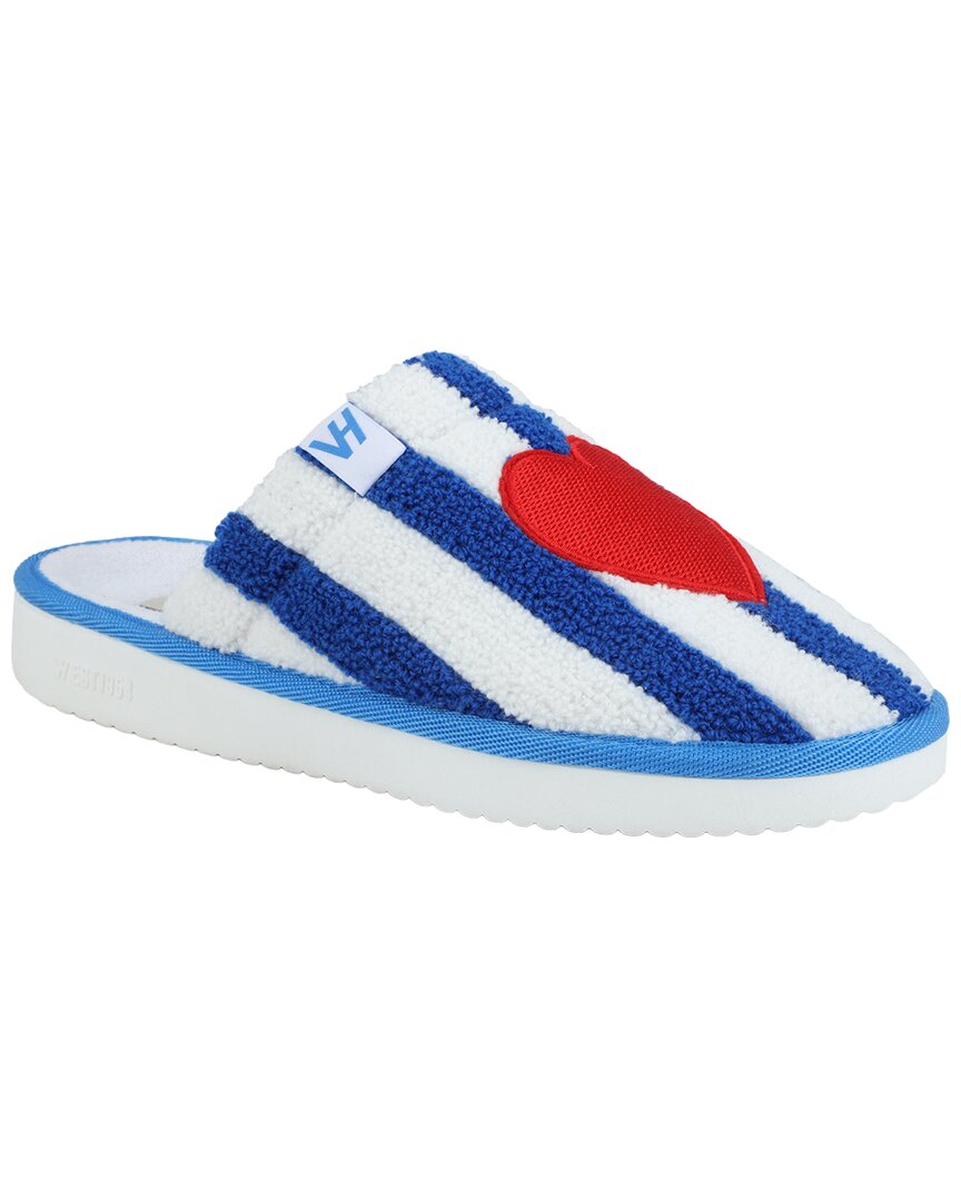 Vintage Havana | Womens | Relax Indoor/Outdoor Slipper | Blue/White