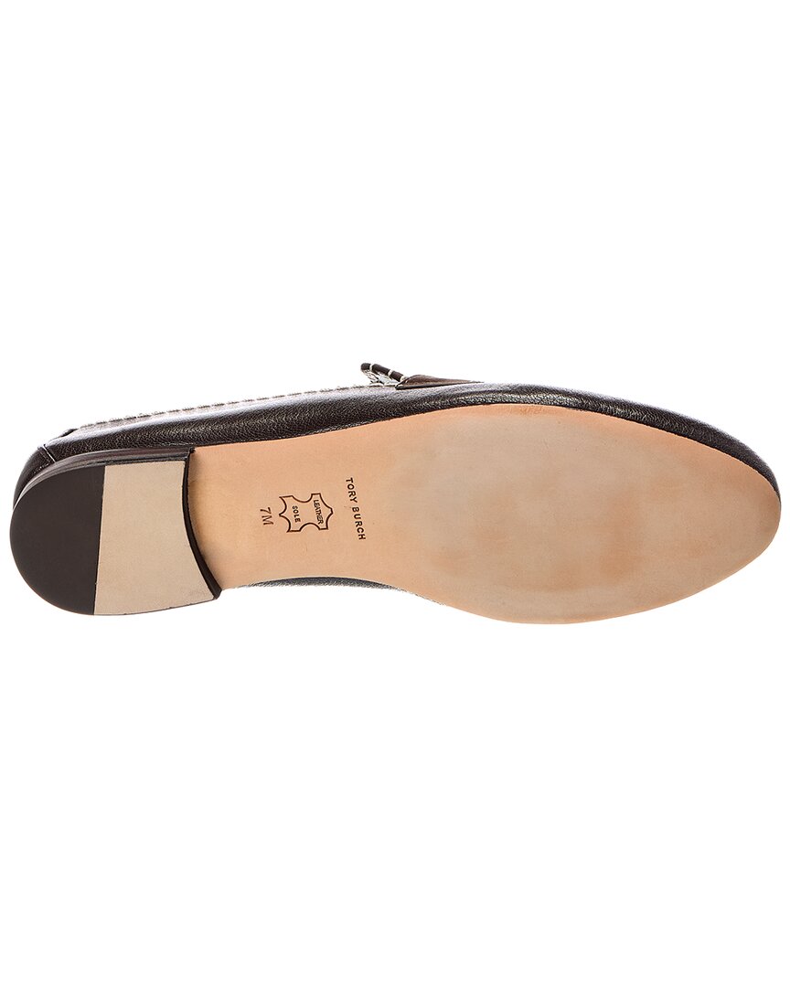 Tory Burch | Womens | Mini Everly Leather & Suede Loafer | Brown
