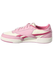Reebok | Womens | Club C Revenge II Canvas & Leather Sneaker | Pink