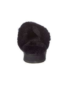 UGG | Womens | Disquette Suede & Shearling Slipper - II | Black