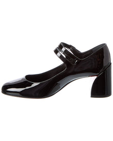 Christian Louboutin | Womens | Miss Jane 55 Patent Pump | Black